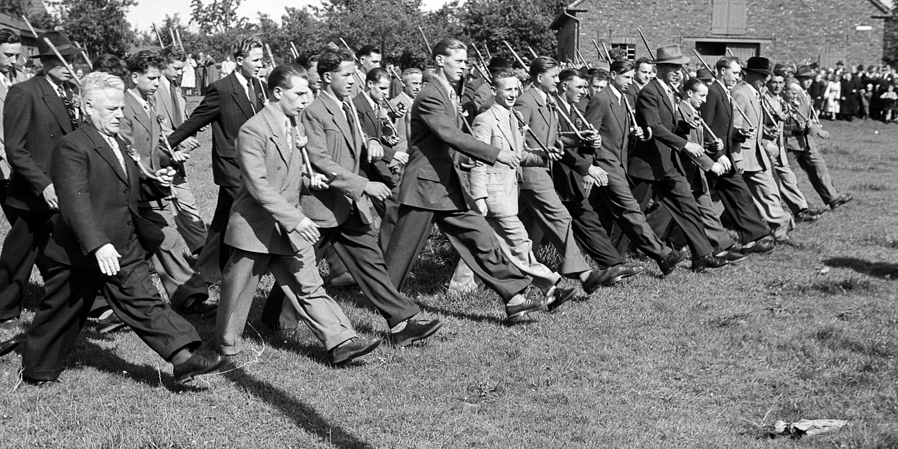 Schützen auf der Festwiese