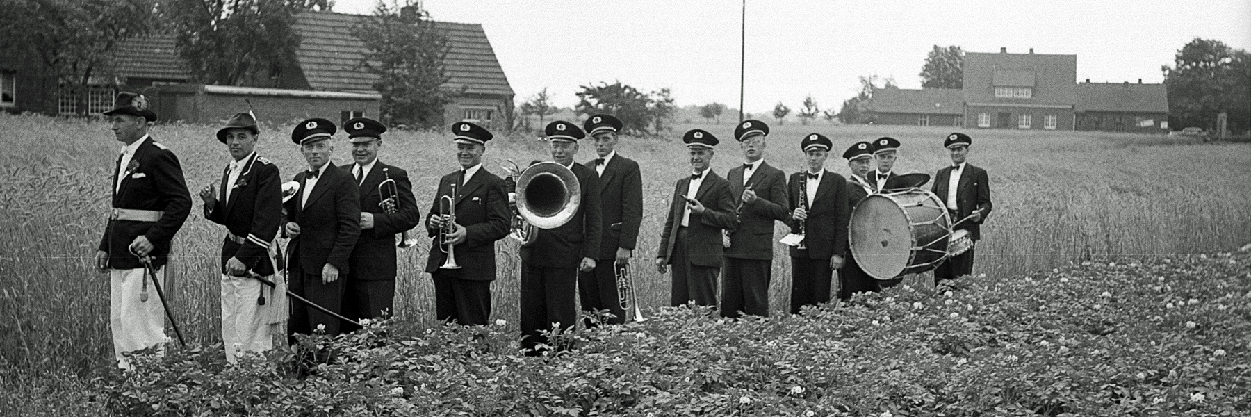 Musik wartet auf den Einsatz