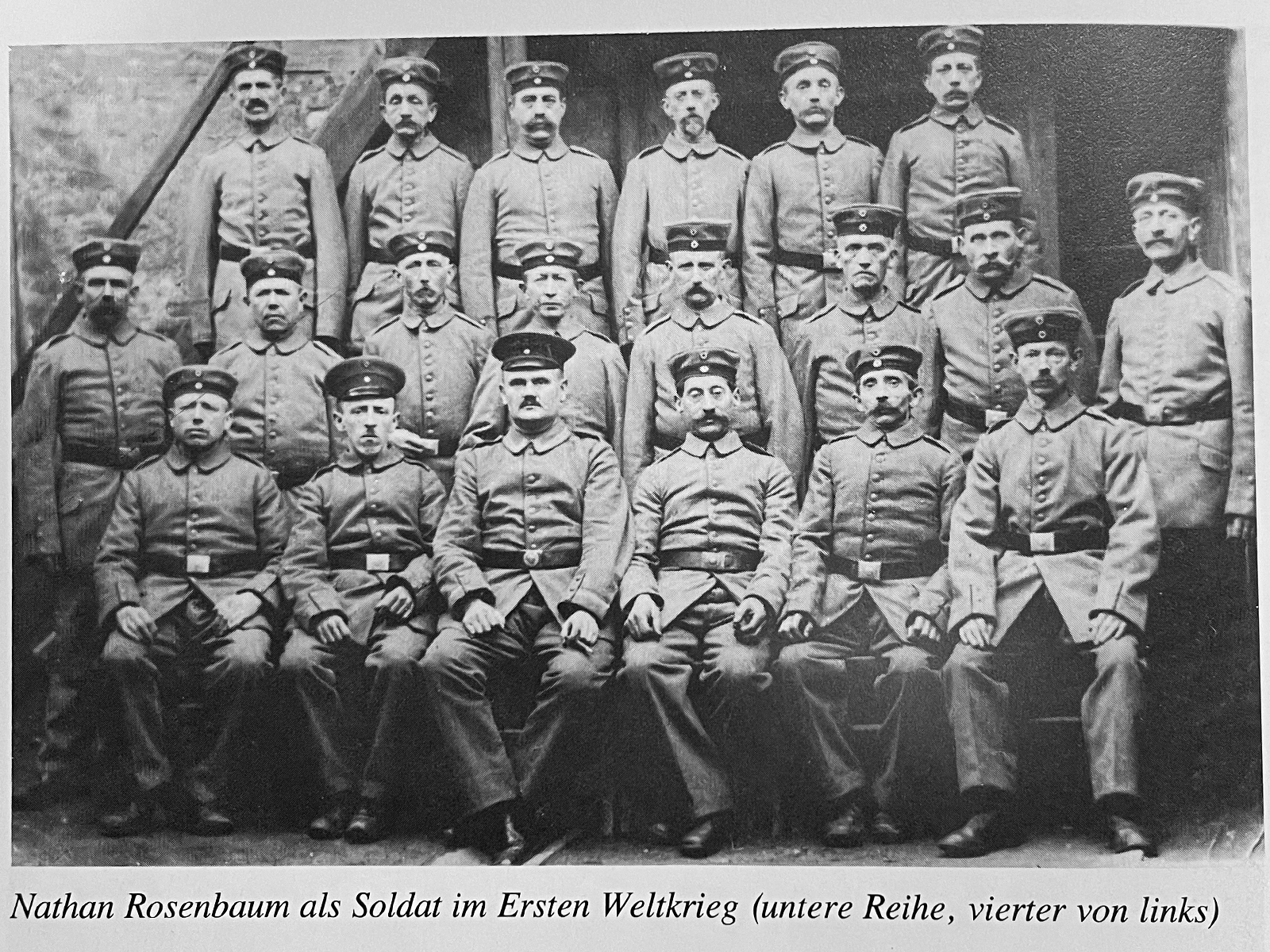 Nathan Rosenbaum im Ersten Weltkrieg Nathan Rosenbaum im Ersten Weltkrieg