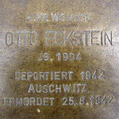 Stolperstein Otto Eckstein